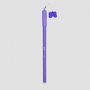 CANETA ESFEROGRÁFICA DIVERT GEL APAG 0.7MM LAÇOS - UNIDADE BRW