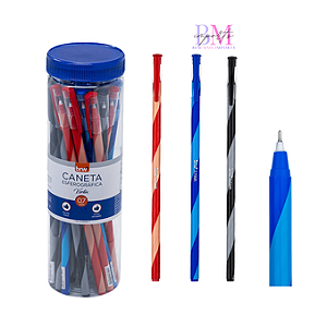 CANETA ESFEROGRAFICA 0,7 MM VORTEX POTE C/24 UNID BRW
