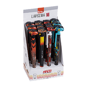 LAPISEIRA PLÁSTICA DIVERTIDA 0,7MM - RACE CX C/12 UND BRW