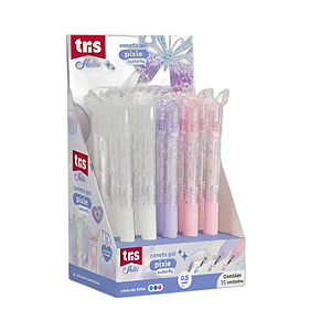 CANETA GEL TRIS BUTTERFLY 0.5 CX C/15 UNIDADES TRIS