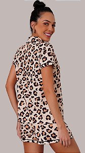 Onça - Pijama Americano Curto