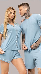 Combo Casal Azul Geada