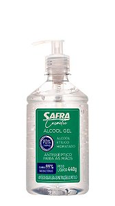 Álcool em Gel Safra 70° 440g - Cosmético