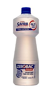 Álcool Líquido Safra 46,2° INPM NEUTRO Bactericida 1000ML