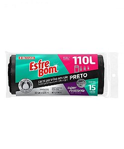 Sacos para Lixo Preto Rolo 110L EsfreBom