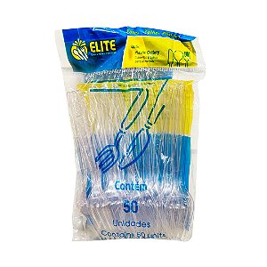 Garfo de Sobremesa Cristal C/50 UND - Ellite
