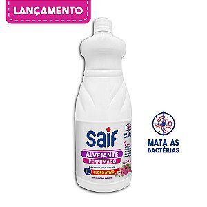 Alvejante Perfumado Cloro Ativo Floral 1L Saif
