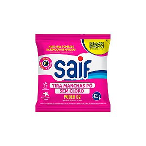 Tira Manchas Poder O2 Pó Saif 420g