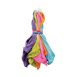 Conjunto 5Un Flanelas Color 40X40Cm Saif