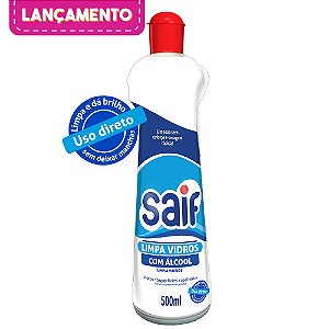 Limpa Vidros Squeeze 500ml Saif