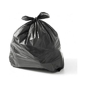 SACO P/LIXO PRETO REFORCADO 100 LTS C/05 KG