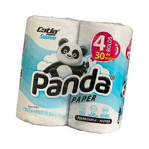 Papel Higiênico Panda Suave 4 Rolos X 30 M