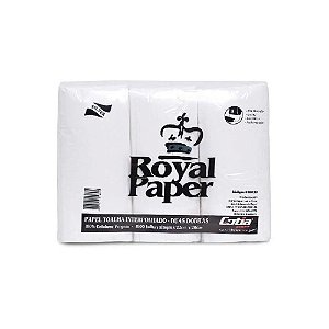 TOALHA 2 DOBRAS F.S - ROYAL SILVER - 22 CM X 20 CM