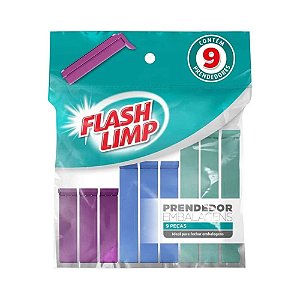 Prendedor para Embalagens - Flash Limp