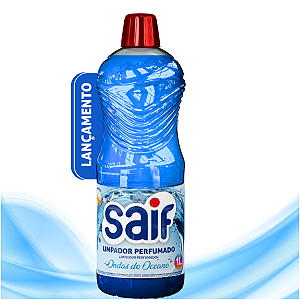 Limpador Perfumado Ondas do Oceano 1L Saif