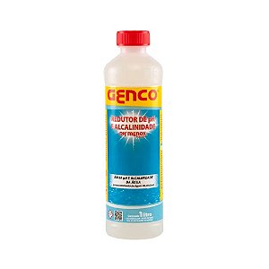 Redutor de PH e Alcalinidade PH Menos Genco - 1 LITRO