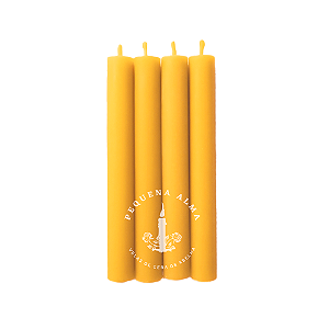 Kit Velas médias 4 unidades - 15 cm x 2cm