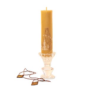 Mini Círio de Nossa Senhora do Carmo - 15cm x 4cm