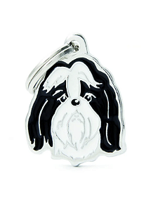 Plaquinha de Identificação Raça Shih Tzu - MyFamily - 56740
