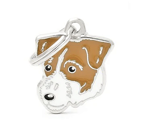 Plaquinha de Identificação Raça Jack Russel Broken - MyFamily - 714187