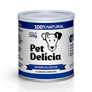 Comida Úmida Hipercalórica 320g - Pet Delícia - 212532