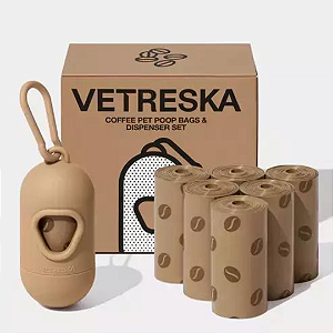 Dispenser Cata Caca + 7 rolos Aroma Café - Vetreska - 686657