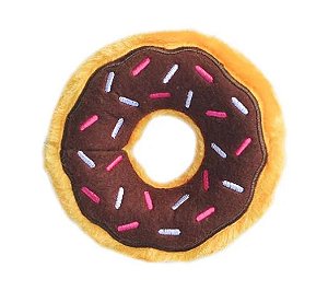Pelúcia com Apito Donuts M Chocolate - ZippyPaws - 845375