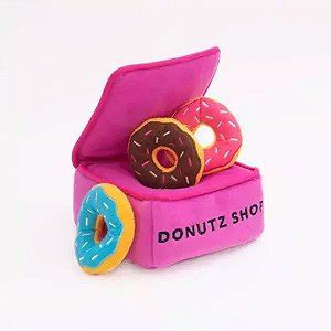 Pelúcia Interativa Burrow Donuts Box - ZippyPaws - 744352