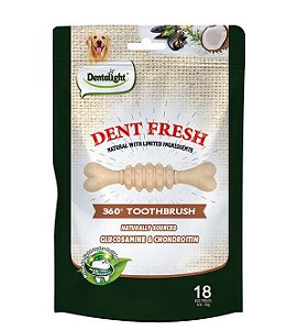 Petisco Natural Dent Fresh Para Articulações Sabor Coco - Dentalight - 890551