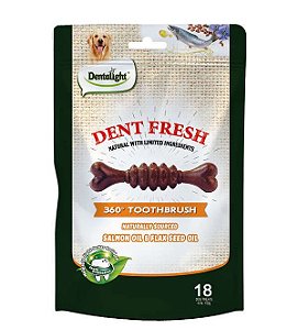 Petisco Natural Para o Pelo Sabor Salmão e Linhaça - Dentalight - 959810