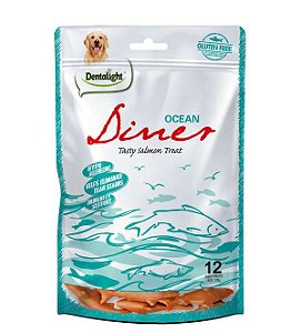 Petisco Natural Ocean Diner Hipoalergênico Sabor Salmão - Dentalight - 717752