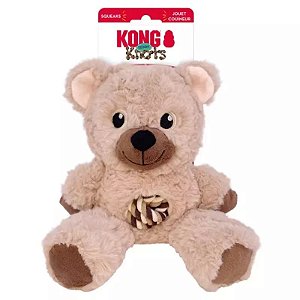 Pelúcia Urso Teddy Knots C/ Corda - Kong - 553169