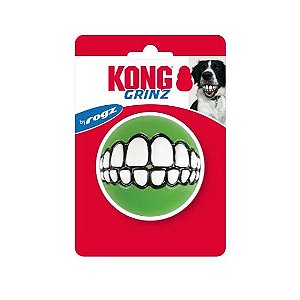 Bola Grinz de Sorriso Recheável Verde G - Kong - 646285