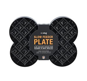 Comedouro Lento Preto - LickiMat Slodog - 806658