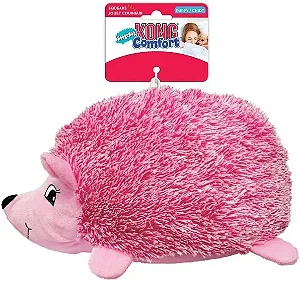 Pelúcia Ouriço C/ Barulho de Papel Amassado e Apito Rosa - Kong - 928267