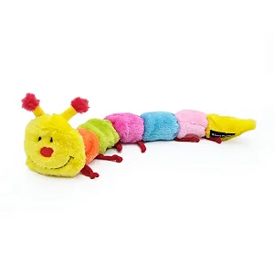 Pelúcia Caterpillar (Lagarta) com 6 Apitos 50cm - ZippyPaws - 174506