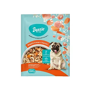Risoto de Frango e Vegetais para Cães 180g - Bezzie - 811212