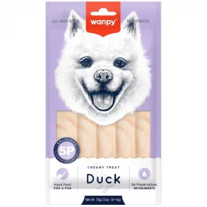 Creamy de Pato Para Cães 70g  5 Uni - Wanpy - 590859