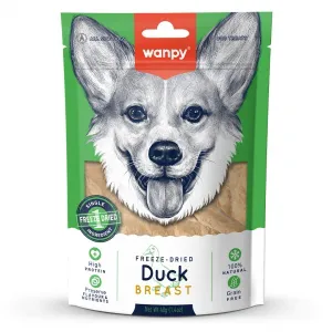Petisco de Peito de Pato  freeze dried 40g - Wanpy - 167607