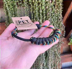 Colar Ajustável Trançado Serpente - OrnaPet - 248332