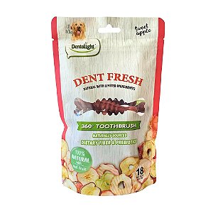 Petisco Natural Dent Fresh Maçã Desidratada 150g - Dentalight - 56120