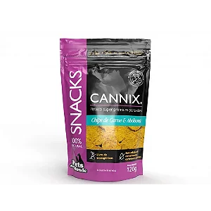 Petisco Chips de Carne com Abóbora 120g - Cannix - 787691