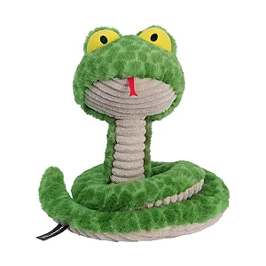 Pelúcia Cobra de Mola C/Apitos Verde 100cm - Petta - 399436