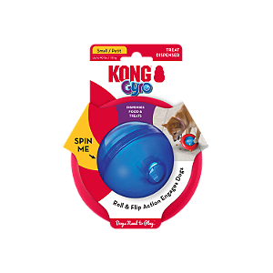 Bola Interativa Recheável Gyro 16cm - Kong - 51010117