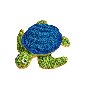 Brinquedo Pelúcia Tartaruga Texturizada com Apito - Fofos - TX3657