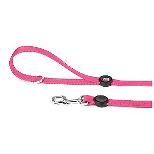Guia para Cães Fita Rosa Neon Memopet 110cm - My Family