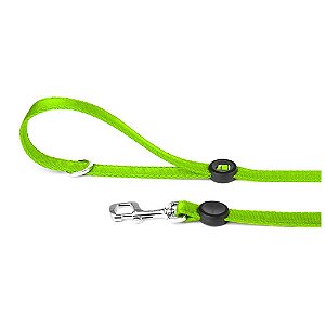 Guia para Cães Fita Verde Neon Memopet 110cm - My Family