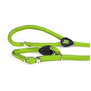 Guia de Treino para Cães em Corda Verde Neon Memopet 110cm - My Family