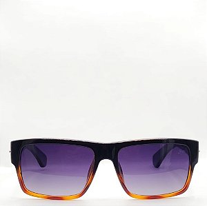 Óculos de Sol Simon Black Animal Print