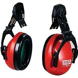Protetor Auditivo Concha Acoplável Ao Capacete Plástico XLS 216746 CA 27971 MSA